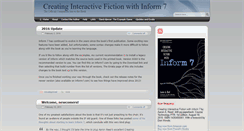 Desktop Screenshot of inform7.textories.com